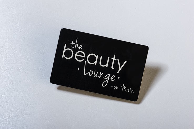 custom gift card to salons